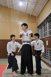 バク転体験
