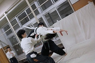 バク転体験